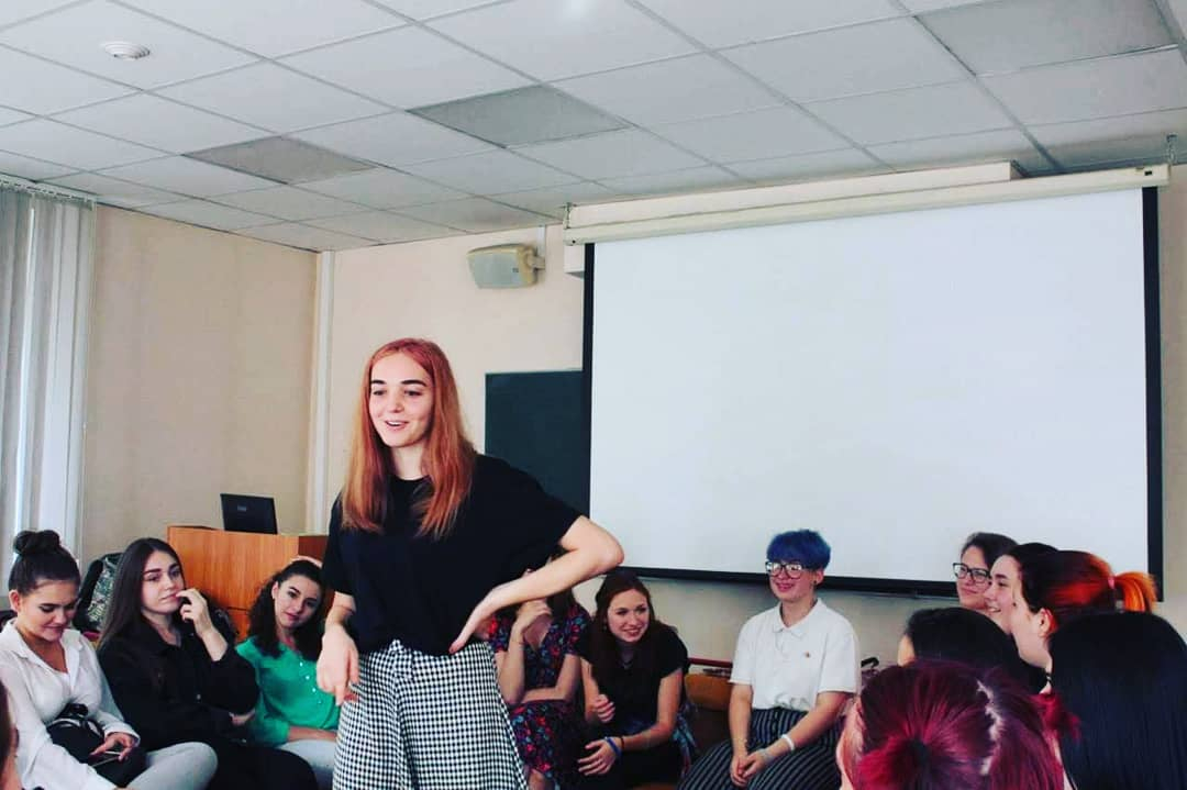 Тренинги для первокурсников продолжаются