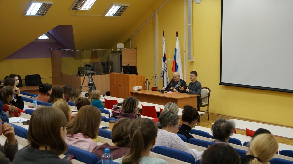 Встреча абитуриентов с профессором А.В. Суворовым