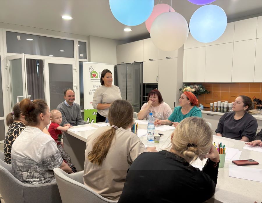 Наши преподаватели провели занятие для родителей детей с онкологическими заболеваниями