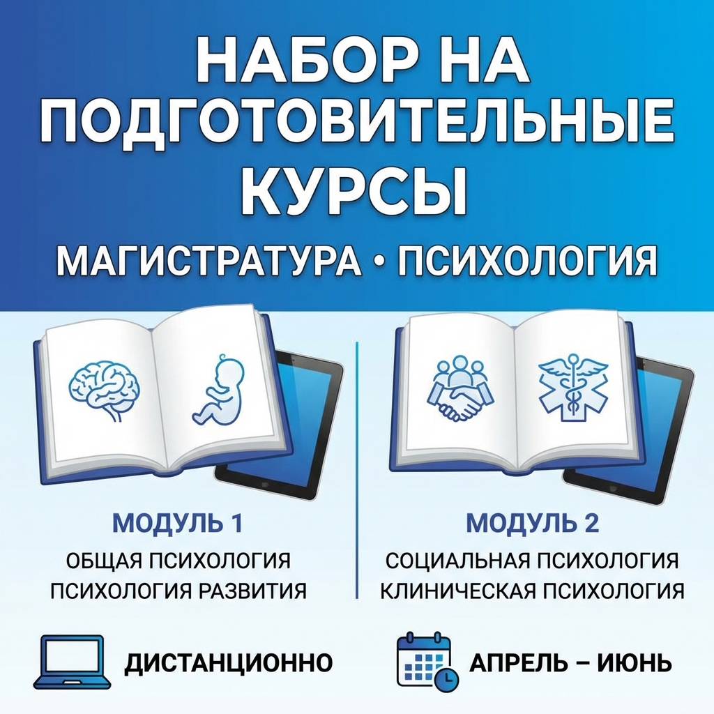 Приглашаем на подготовительные курсы в магистратуру факультета!